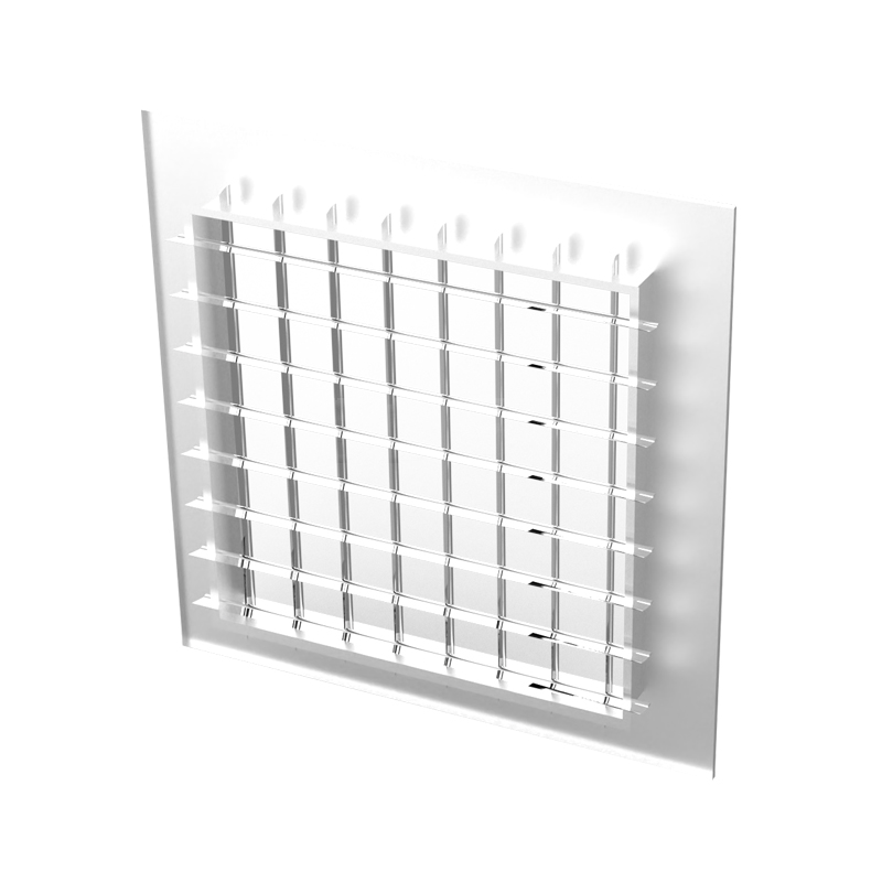 不锈钢单层风口带阀